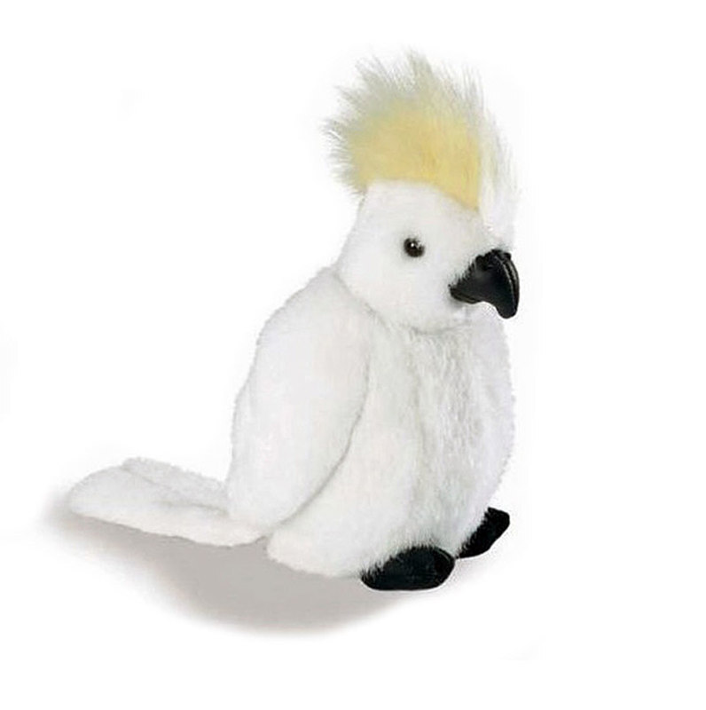 Cockatoo Bird With Sound 18cm Soft Plush Toy Wild Republic