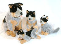 red australian cattle dog stuffed animal