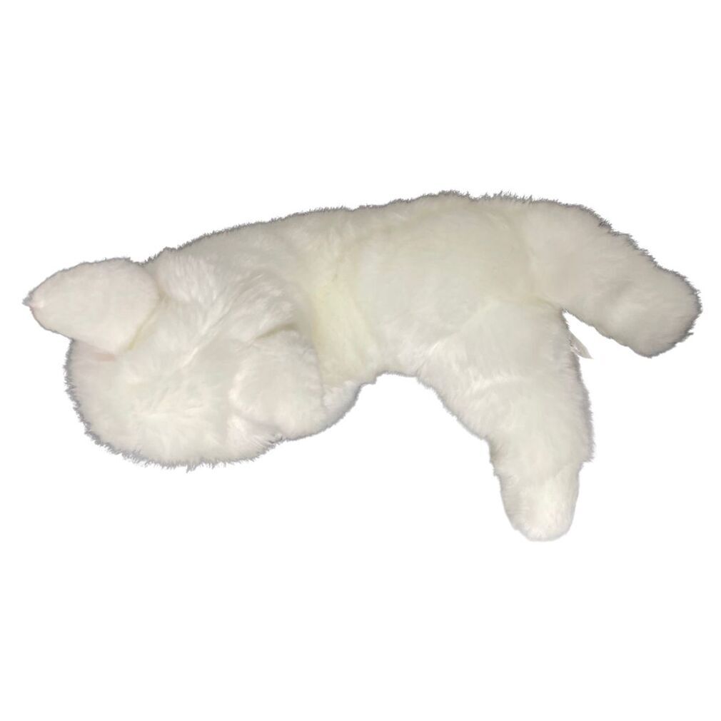 white toy cat that moves