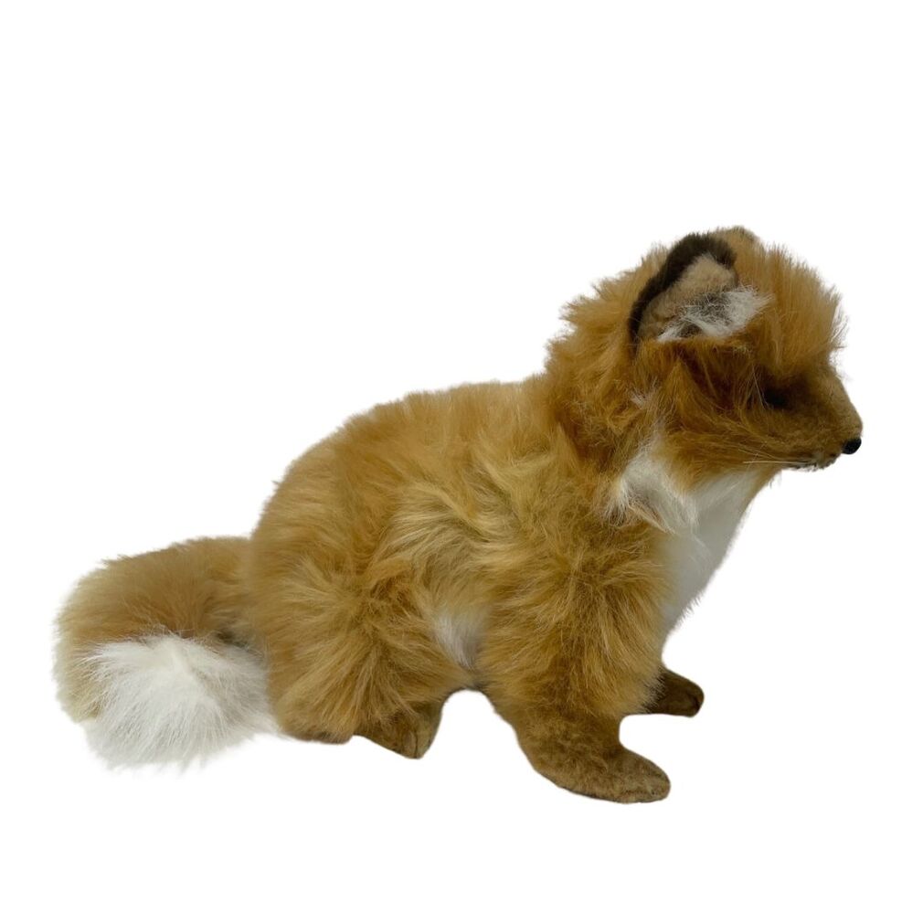 Hansa Fox Pup Sitting Soft Plush Toy Hansatoys