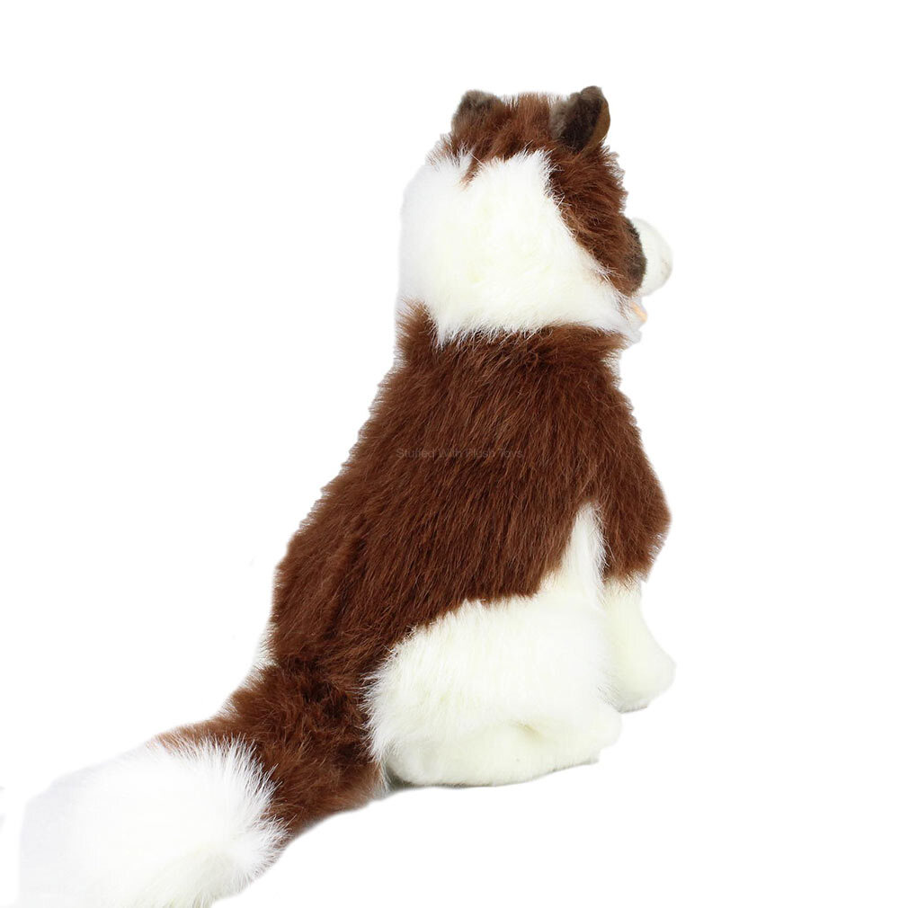 brown border collie soft toy