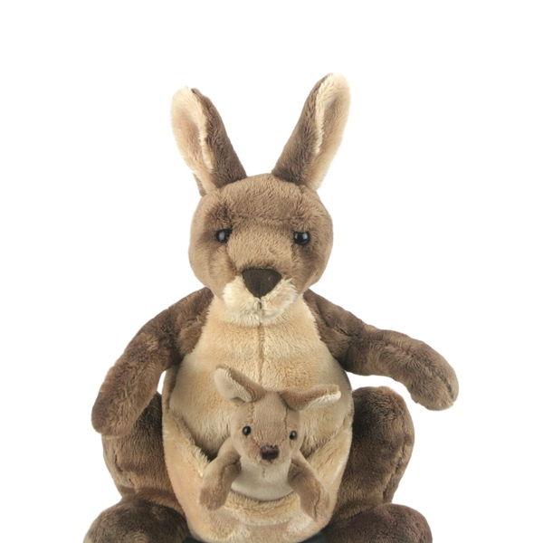 large stuffed kangaroo