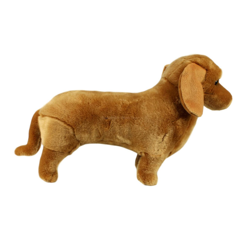 stuffed sausage dog toy