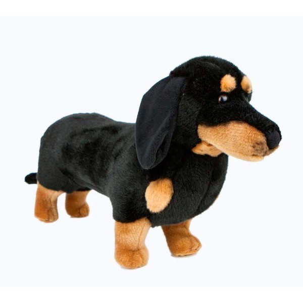 stuffed sausage dog toy