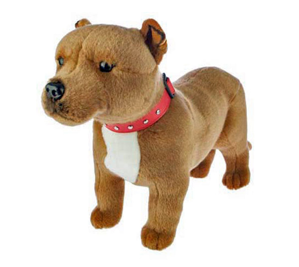 staffordshire bull terrier plush