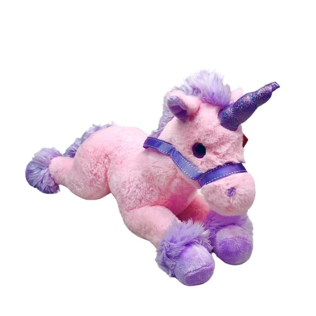Pink Unicorn Sparkle soft plush toy| 49cm | Keel Toys