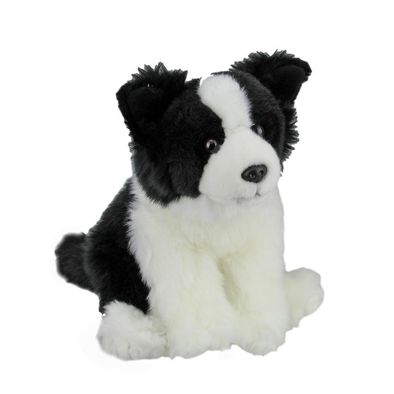 Border Collie Dog Soft Plush Toy 12