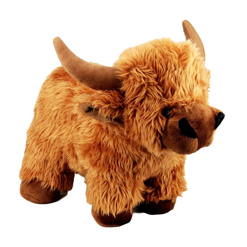 highland cow cuddly toy