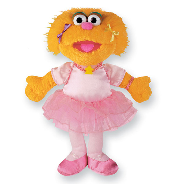 zoe sesame street stuffed animal