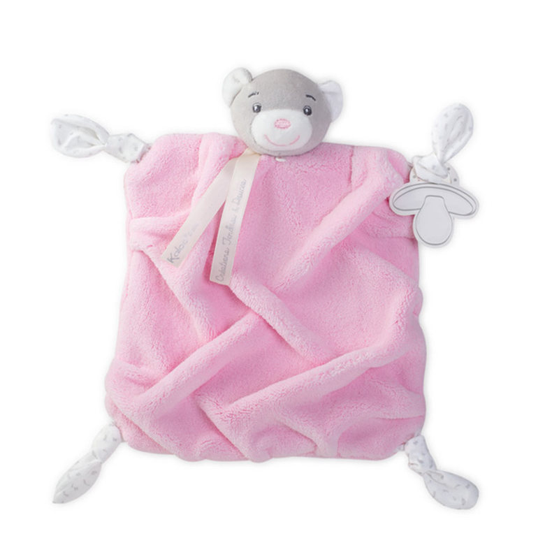 Kaloo Plume|Pink Bear Doudou|20cm|Blankie|Comforter|soft plush toy