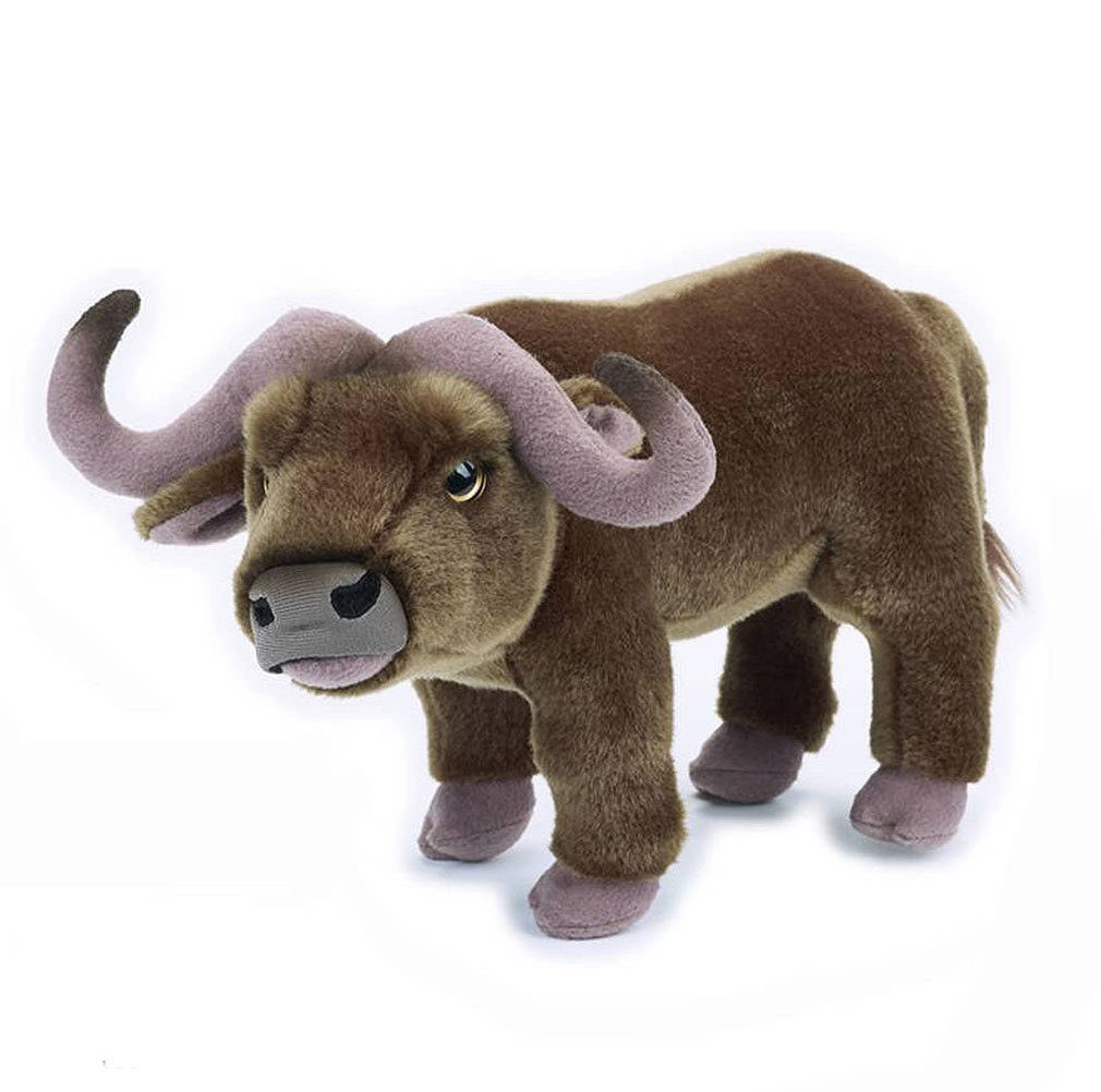 stuffed buffalo toy