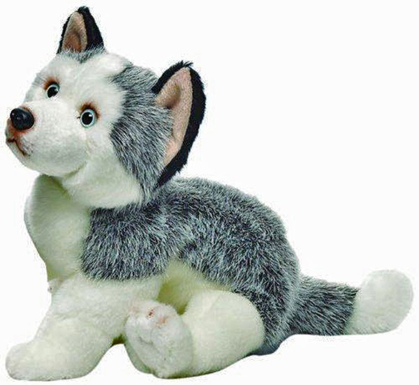 husky dog plush toy