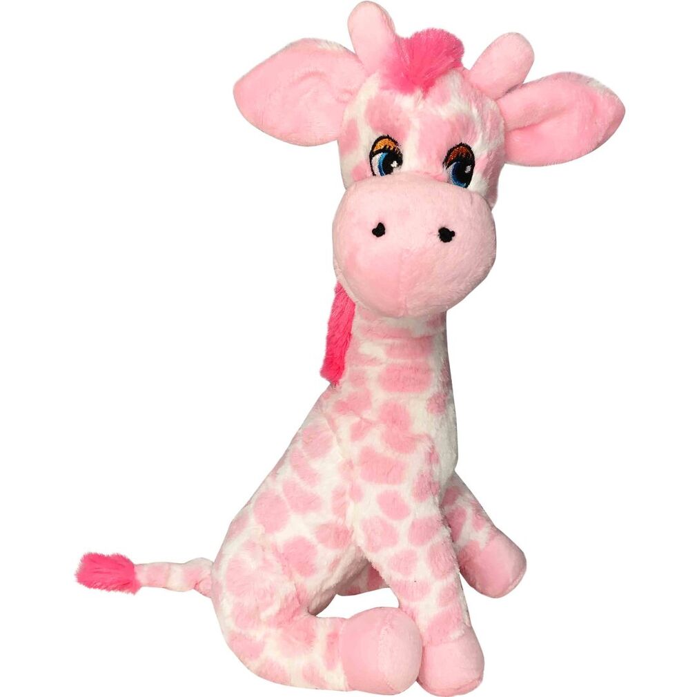 pink giraffe teddy