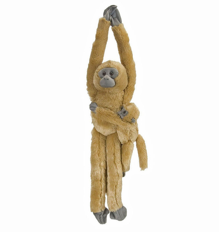 hanging monkey stuffed animal