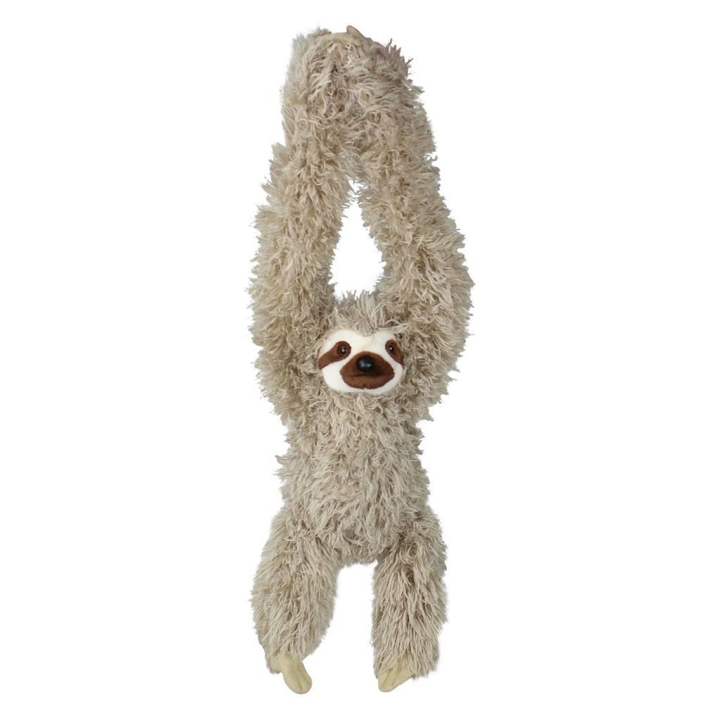 hanging sloth stuffed animal
