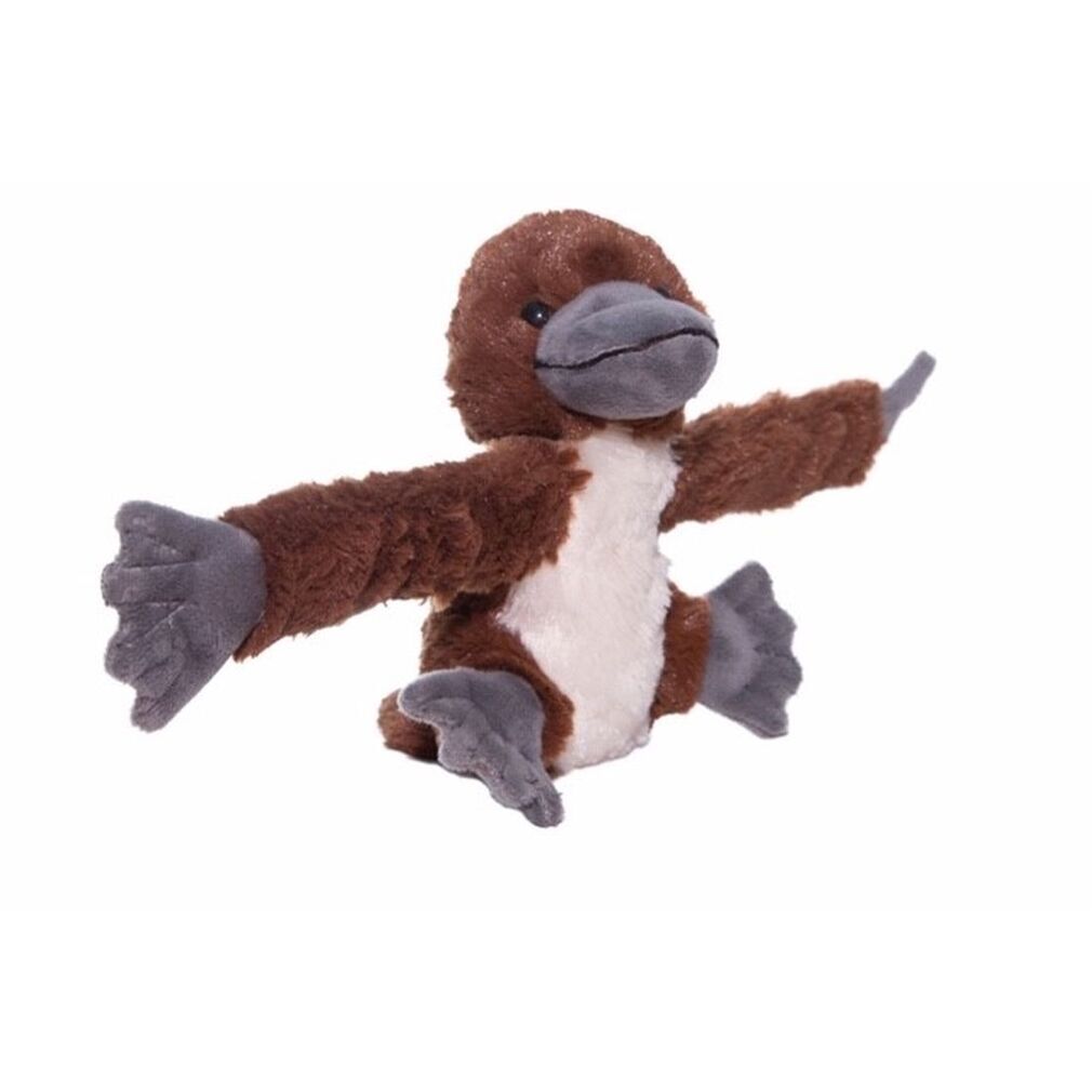 Huggers Platypus soft toy slap band|20cm|Wild Republic