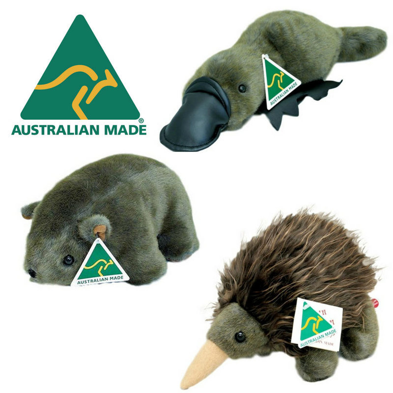 Australian Made Stuffed Toys x 3 