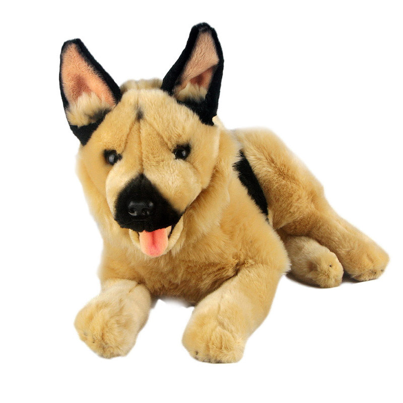 german shepherd cuddly toy