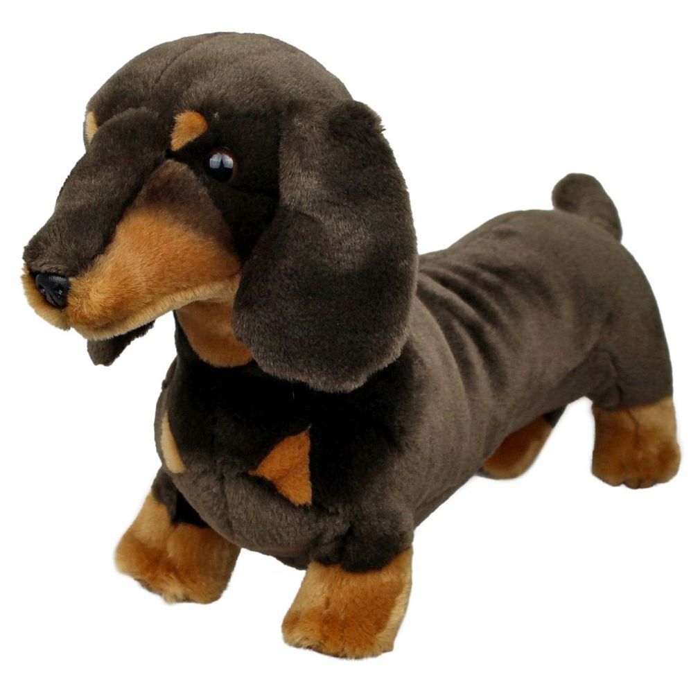 dachshund plush dog toy