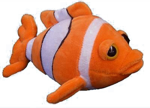 clown fish plush toy