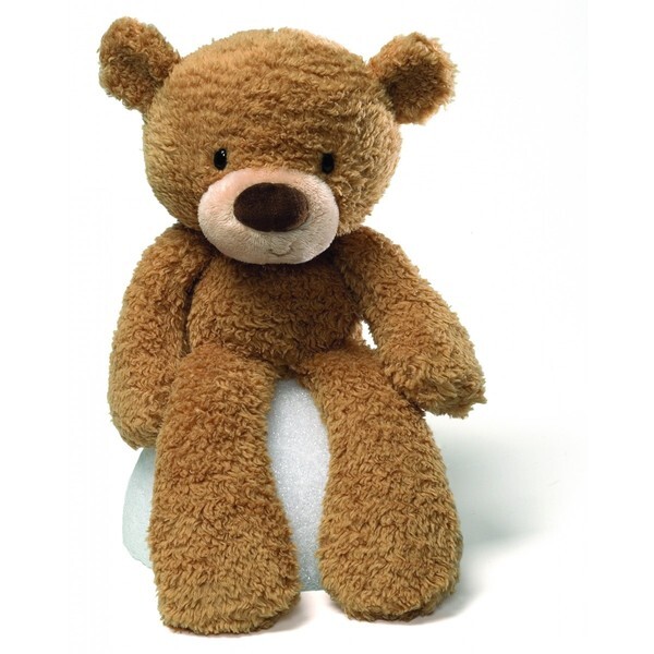 GUND Fuzzy Beige Teddy Bear |soft plush toy|36cm|stuffed animal|Gund