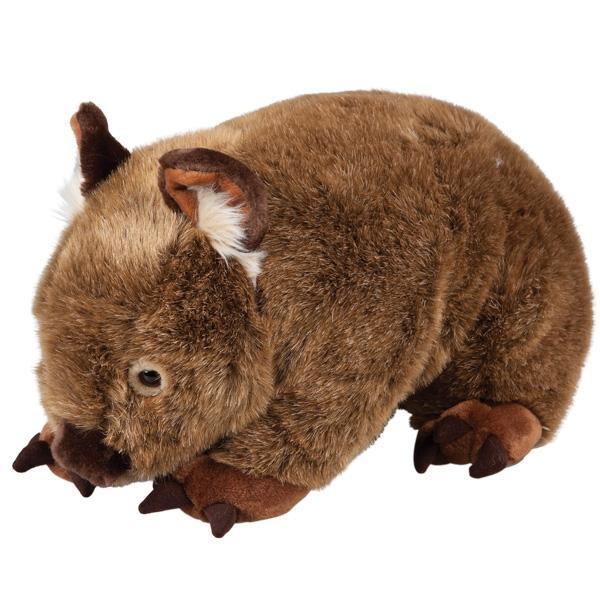 large stuffed wombat