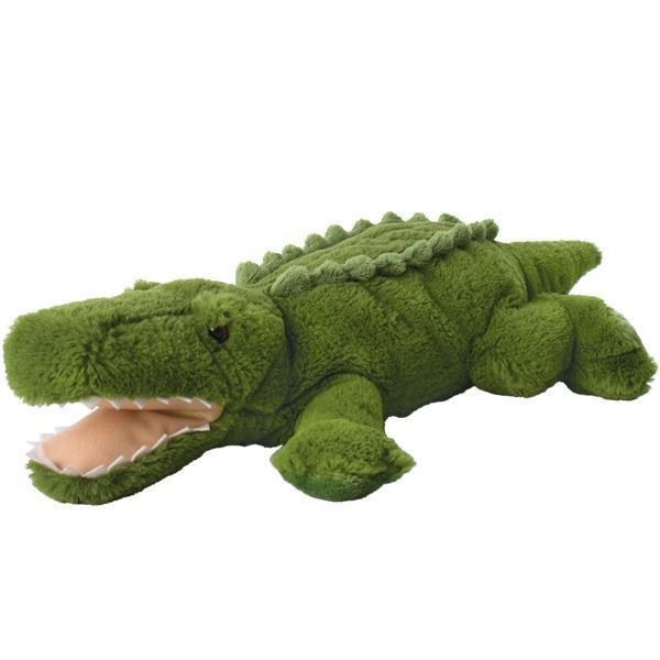 giant plush crocodile