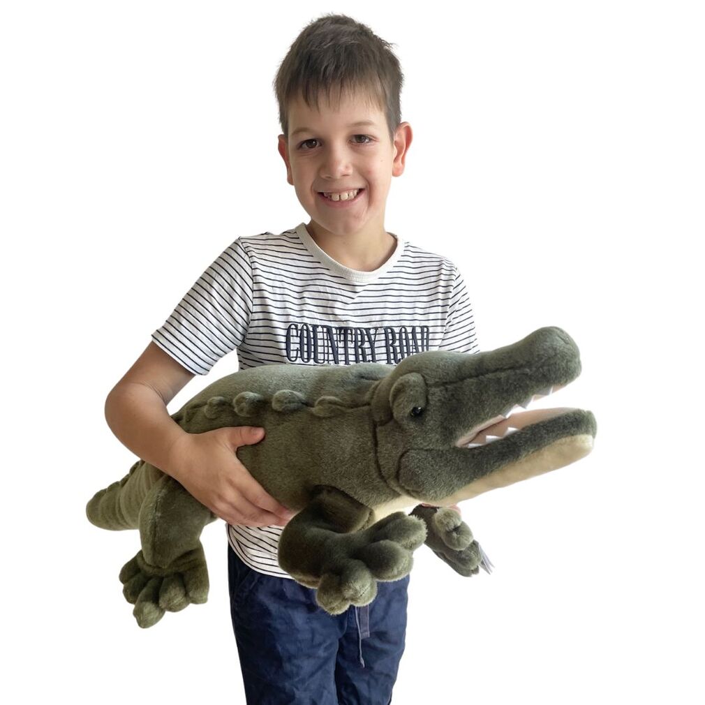 large crocodile toy