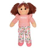 Personalised Rag Doll - Floral