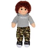 Personalised Rag Doll - Boy Camo