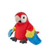 Pocketkins Eco Scarlet Macaw Bird Small - Wild Republic